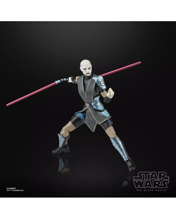 THE CLONE WARS - Asajj Ventress (Bounty Hunter) -Fig Black Series 15cm