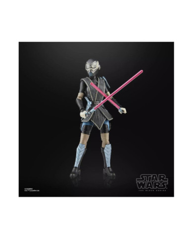 THE CLONE WARS - Asajj Ventress (Bounty Hunter) -Fig Black Series 15cm