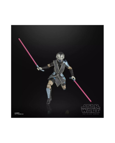THE CLONE WARS - Asajj Ventress (Bounty Hunter) -Fig Black Series 15cm