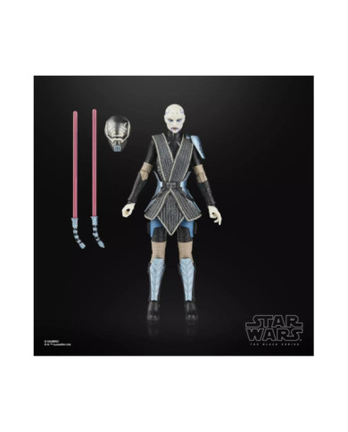 THE CLONE WARS - Asajj Ventress (Bounty Hunter) -Fig Black Series 15cm