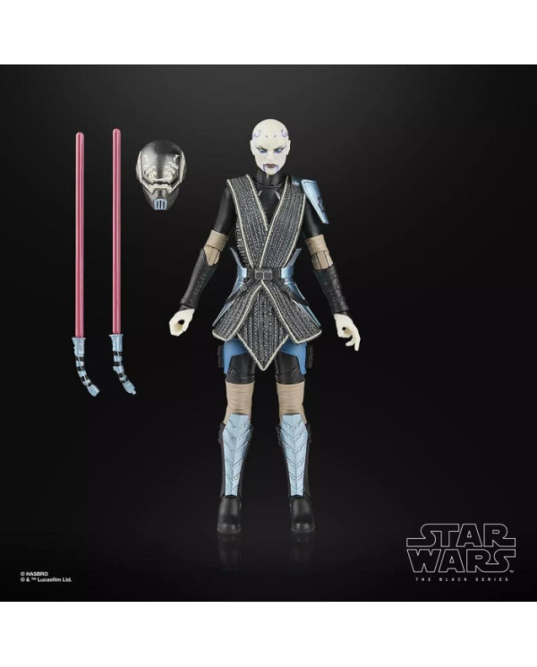 THE CLONE WARS - Asajj Ventress (Bounty Hunter) -Fig Black Series 15cm