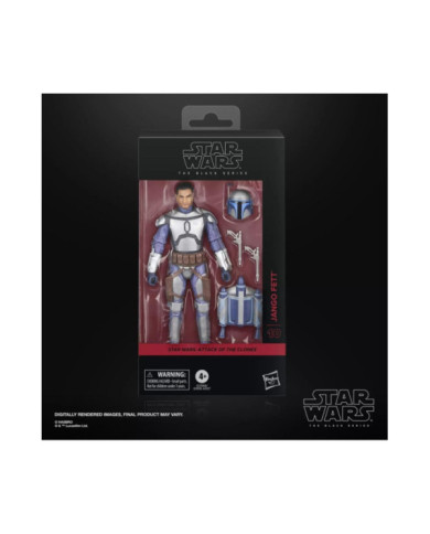 STAR WARS 2 - Jango Fett - Figurine Black Series 15cm