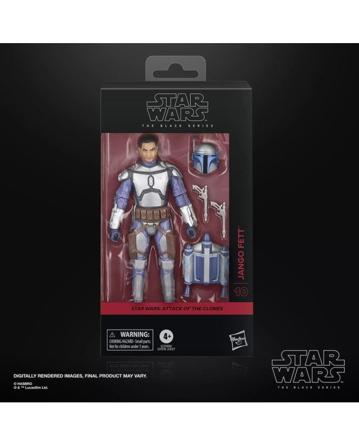 STAR WARS 2 - Jango Fett - Figurine Black Series 15cm