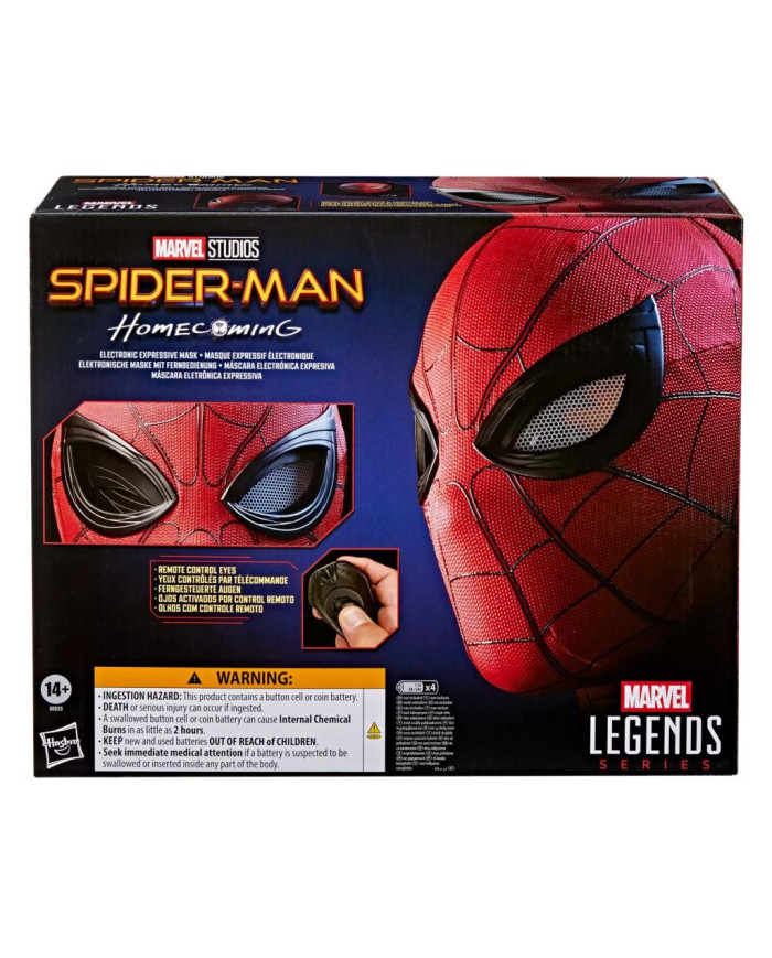 MARVEL - Casque éléctronique Expressive Spider-Man Legend Series