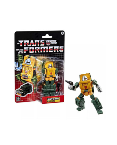 TRANSFORMERS - Autobot Brawn - Figurine Retro G1 12.7cm