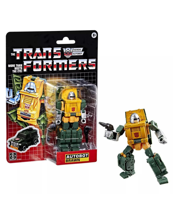 TRANSFORMERS - Autobot Brawn - Figurine Retro G1 12.7cm