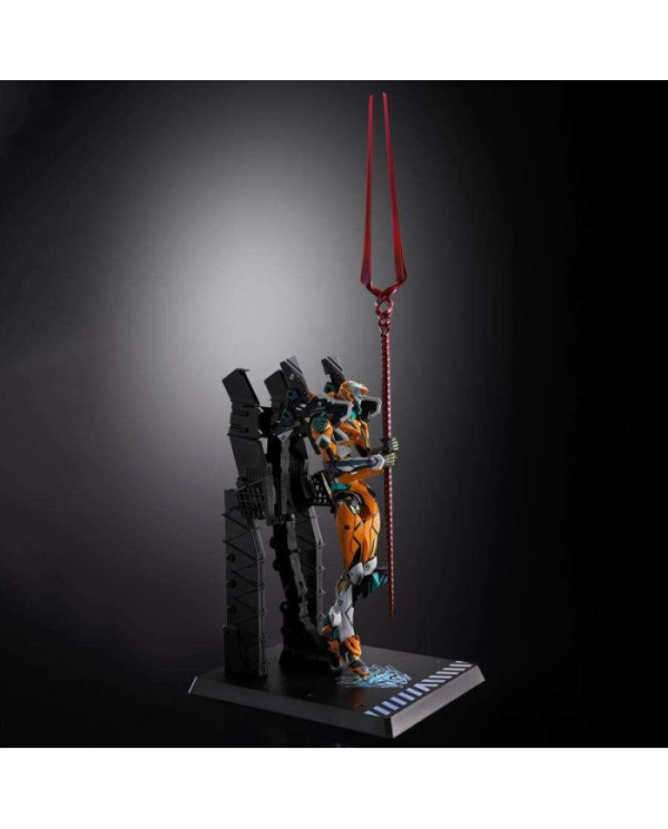 EVANGELION - EVA-00 + Lance de Longinus - Figure Metal Build 30th 22cm