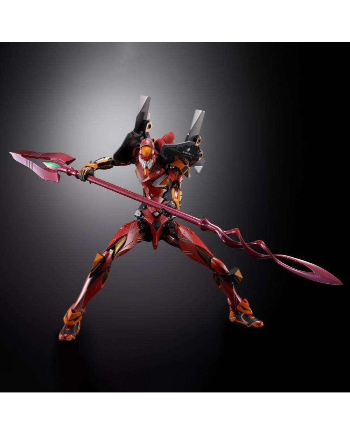 EVANGELION - EVA-02 + Lance de Cassius - Figure Metal Build 30th 22cm