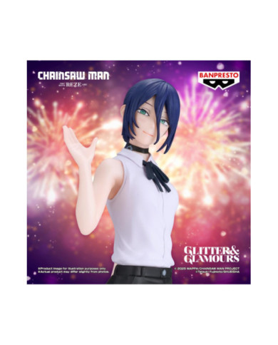CHAINSAW MAN MOVIE - Reze - Figurine Glitter & Glamours 22cm