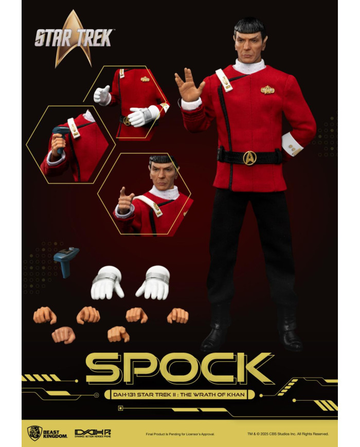 STAR TREK THE WRATH OF KHAN - Spock - Figurine 20.5cm