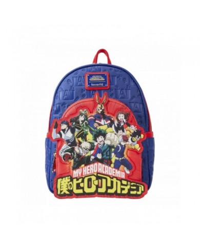 Sac à dos Loungefly - My Hero Academia Group Debossed Logo