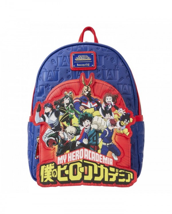 Sac à dos Loungefly - My Hero Academia Group Debossed Logo