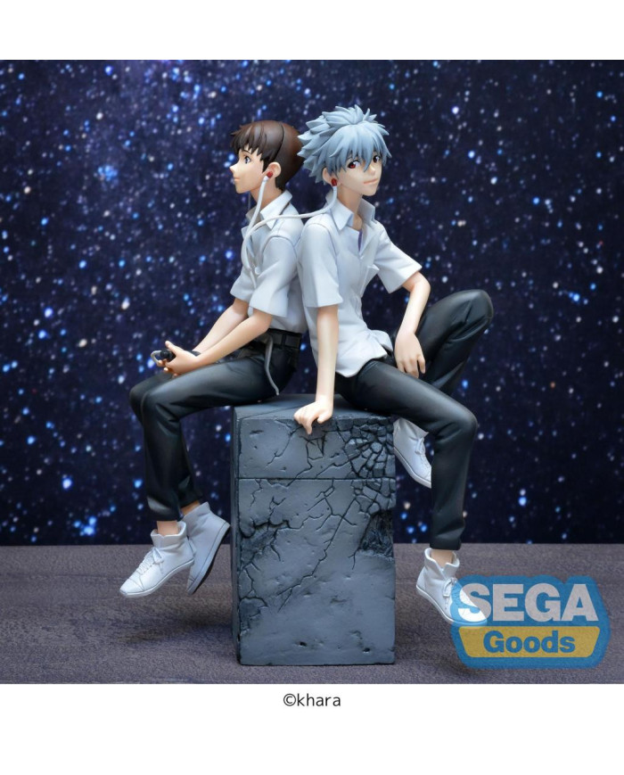 EVANGELION - Shinji & Kaworu "Kaworu Version" - Fig. Vignetteum 17cm