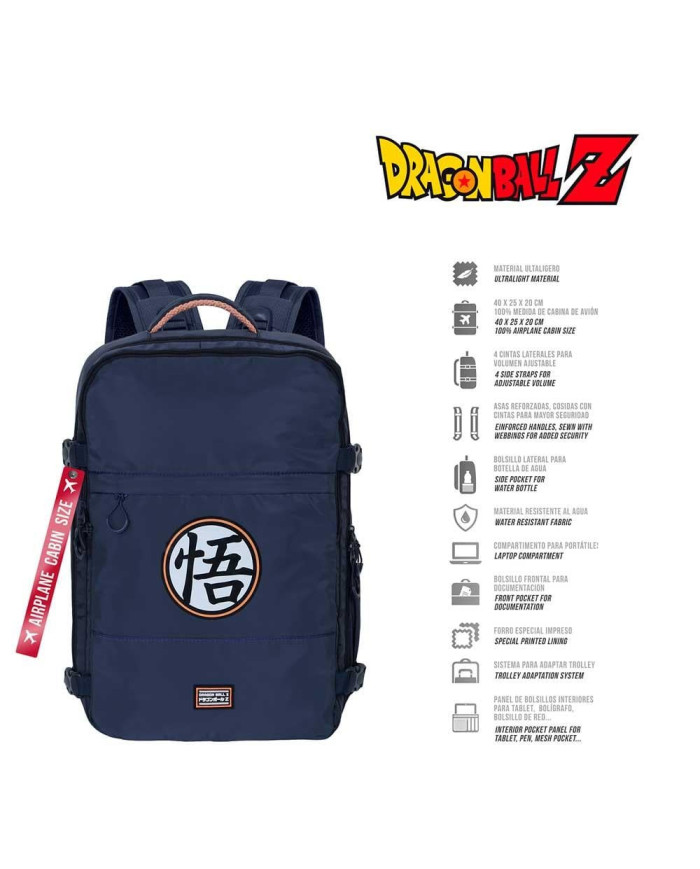 DRAGON BALL Z - Sac à dos de Voyage Mercury Cabine '40x25x20cm'