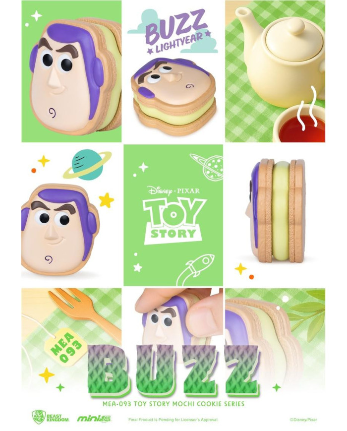 TOY STORY - Mochi Cookie - Set 6 Figurine Blind Box 8cm
