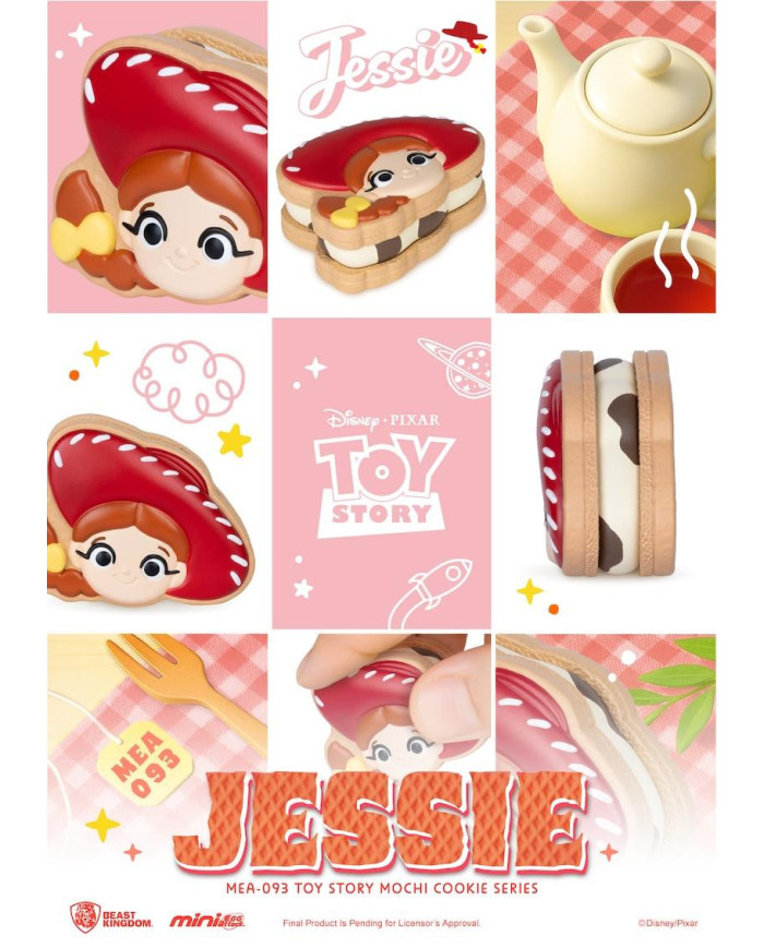 TOY STORY - Mochi Cookie - Set 6 Figurine Blind Box 8cm