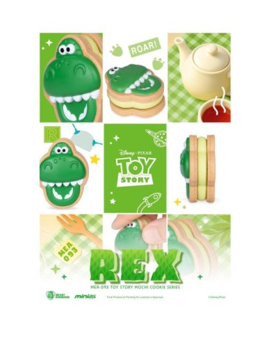 TOY STORY - Mochi Cookie - Set 6 Figurine Blind Box 8cm