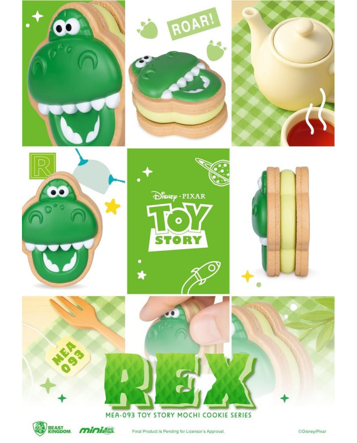 TOY STORY - Mochi Cookie - Set 6 Figurine Blind Box 8cm