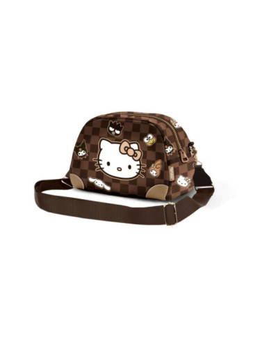 HELLO KITTY & Friends - Damier - Sac Bandouilère Bowling '24x15x10cm'