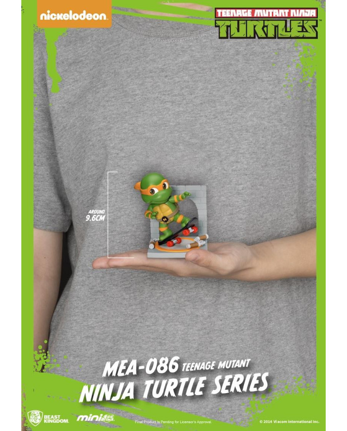 LES TORTUE NINJA - Set 6 Figurine Blind Box 8cm