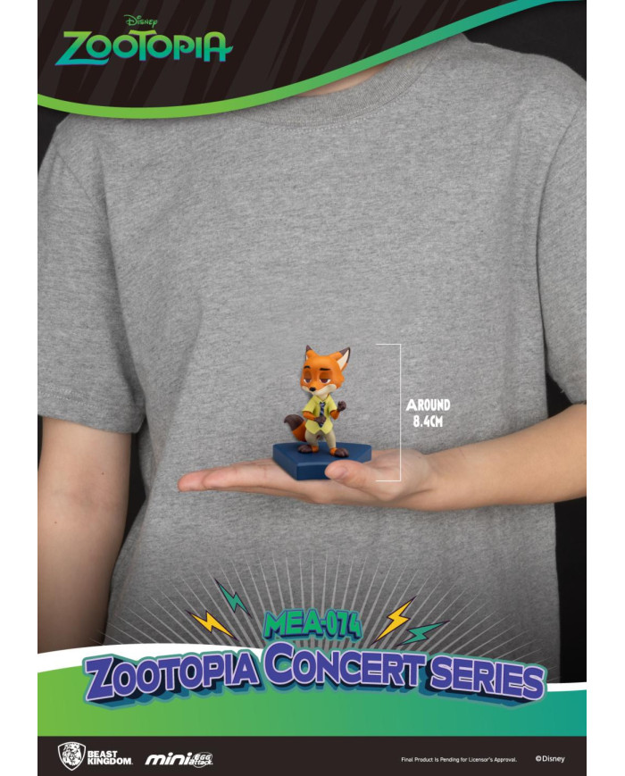 ZOOTOPIA - Concert Series - Set 6 Figurine Blind Box 8cm