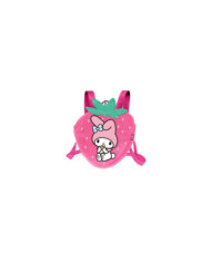 MY MELODY - Fraise - Mini Sac à dos Fourrure '25x22x12cm'