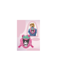 KUROMI - Fraise - Mini Sac à dos Fourrure '25x22x12cm'