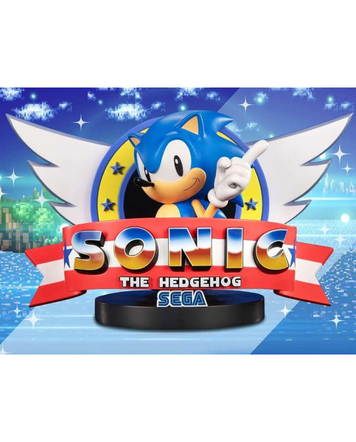 SONIC - Title Screen - Statuette 21cm