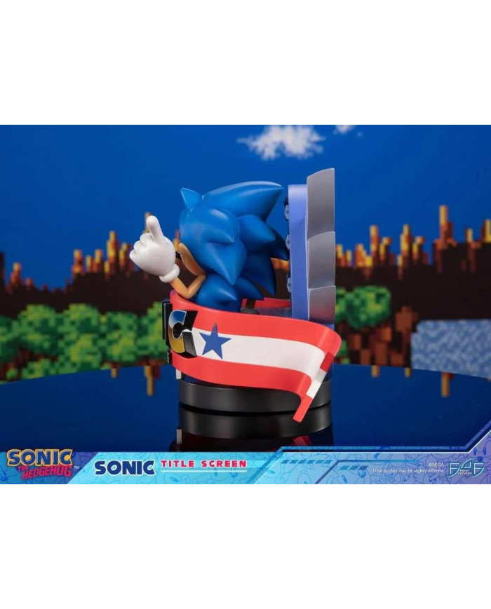 SONIC - Title Screen - Statuette 21cm