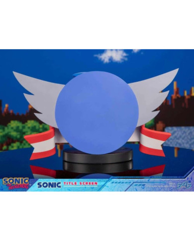 SONIC - Title Screen - Statuette 21cm
