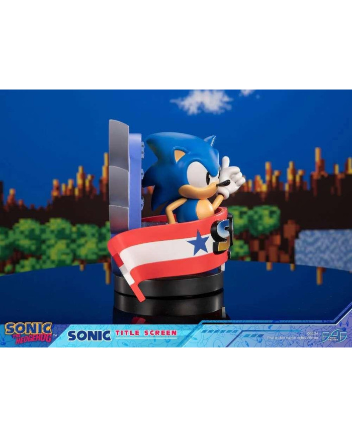 SONIC - Title Screen - Statuette 21cm
