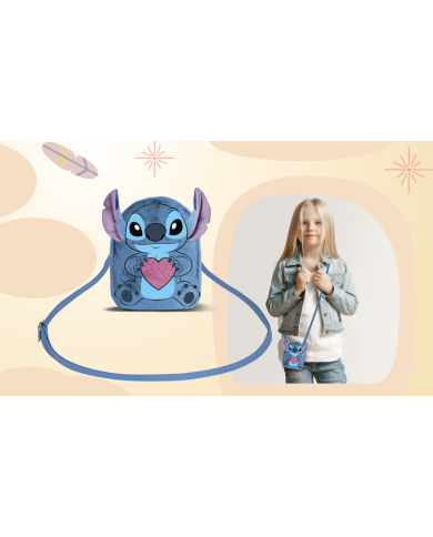 STITCH - Love - Mini Sac à bandoulière Fourrure '17x12x6cm'