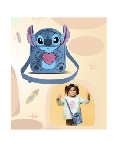 STITCH - Love - Mini Sac à bandoulière Fourrure '20x15x8cm'