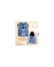 STITCH - Love - Mini Sac à dos Fourrure '25x21x12cm'