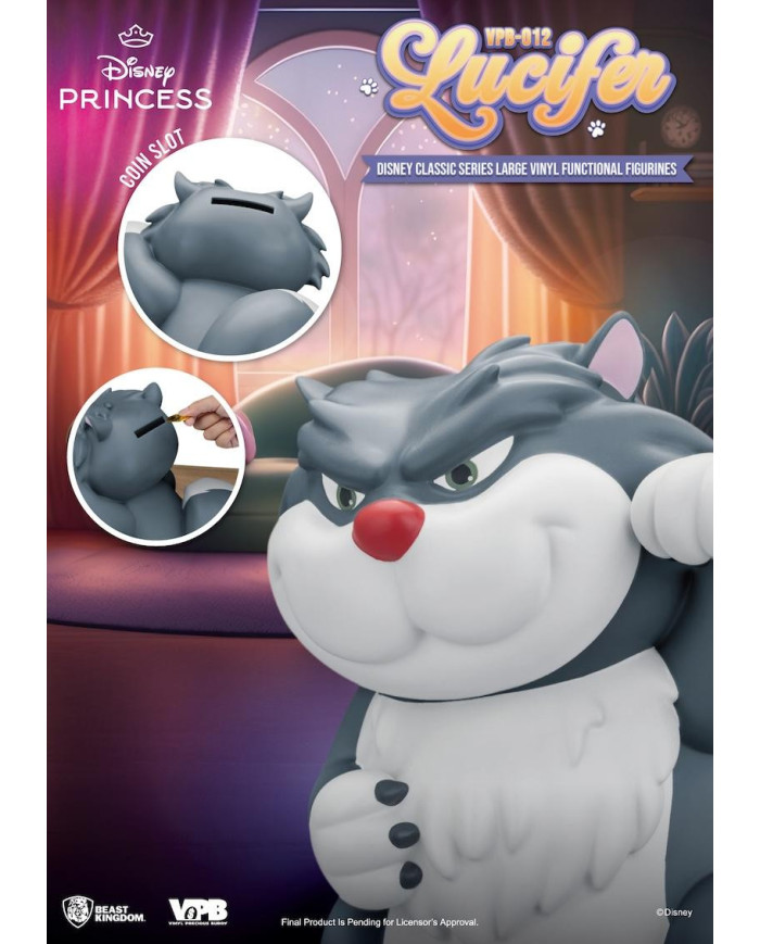 DISNEY - Lucifer - Tirelire 33cm