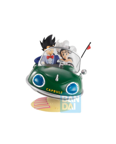 DRAGON BALL - Son Goku & Chichi - Figurine Snap Collection 2 14cm
