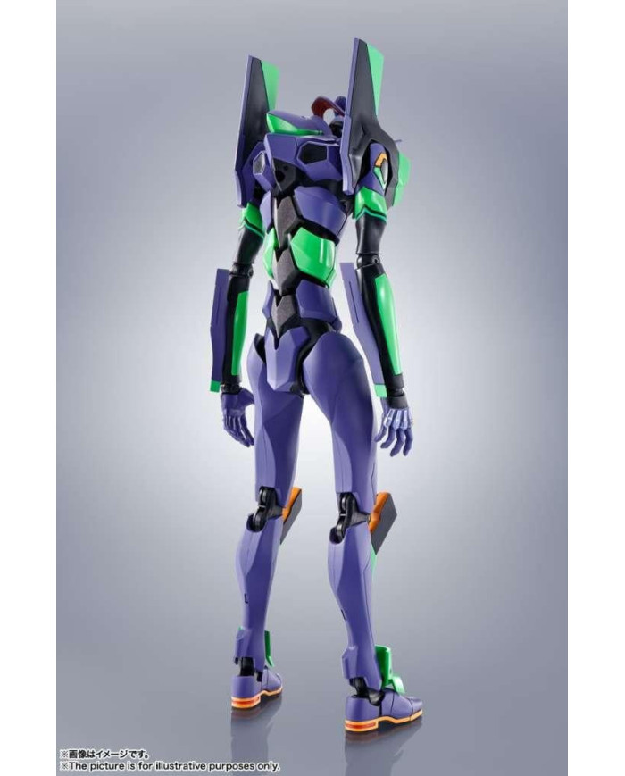 EVANGELION - EVA-01 + Spear of Cassius - Figurine Robot Spirits 17cm