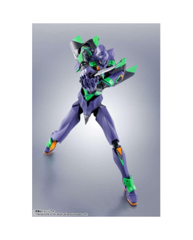 EVANGELION - EVA-01 + Spear of Cassius - Figurine Robot Spirits 17cm
