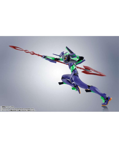 EVANGELION - EVA-01 + Spear of Cassius - Figurine Robot Spirits 17cm