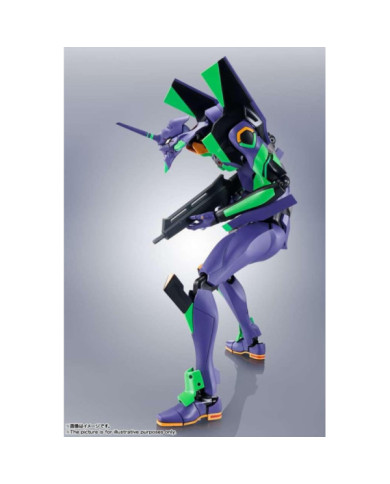 EVANGELION - EVA-01 + Spear of Cassius - Figurine Robot Spirits 17cm