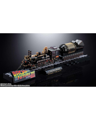 RETOUR VERS LE FUTUR - Time Train Chogokin - Statuette 56cm