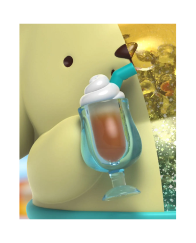 HELLO KITTY - Pompompurin - Figure Sea Breeze Series 15cm