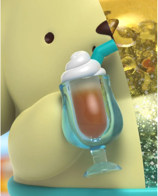 HELLO KITTY - Pompompurin - Figure Sea Breeze Series 15cm