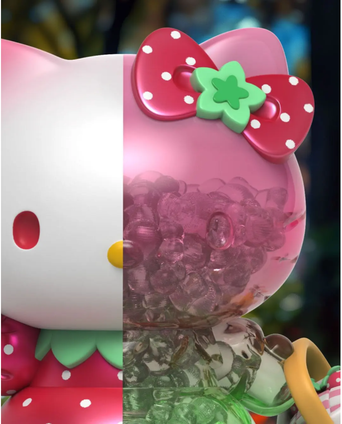 HELLO KITTY - Hello Kitty Floral - Figure Daydream Series 15cm