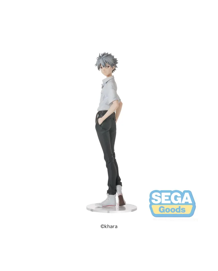 EVANGELION - Kaworu Nagisa Uniform Ver - High Premium Figurine 22cm