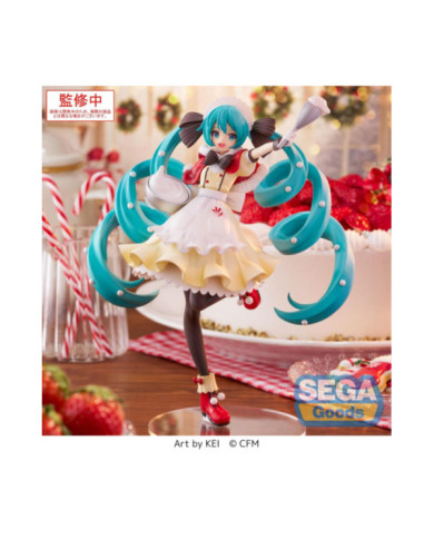 HATSUNE MIKU - Hatsune Miku "Christmas 2025" - Figurine Luminasta 20cm