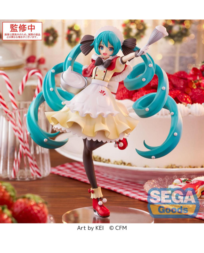 HATSUNE MIKU - Hatsune Miku "Christmas 2025" - Figurine Luminasta 20cm