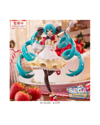 HATSUNE MIKU - Hatsune Miku "Christmas 2025" - Figurine Luminasta 20cm