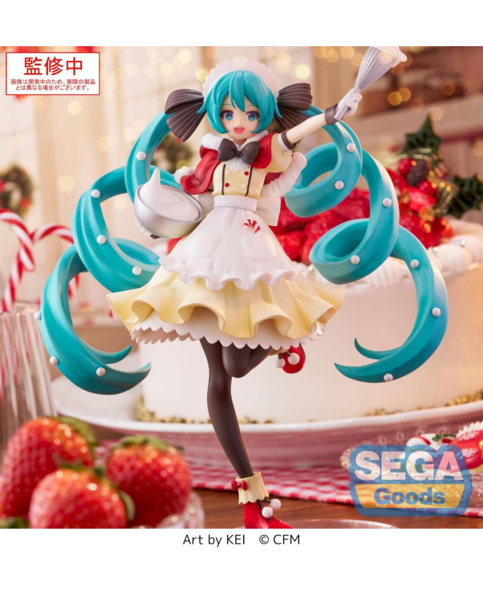 HATSUNE MIKU - Hatsune Miku "Christmas 2025" - Figurine Luminasta 20cm
