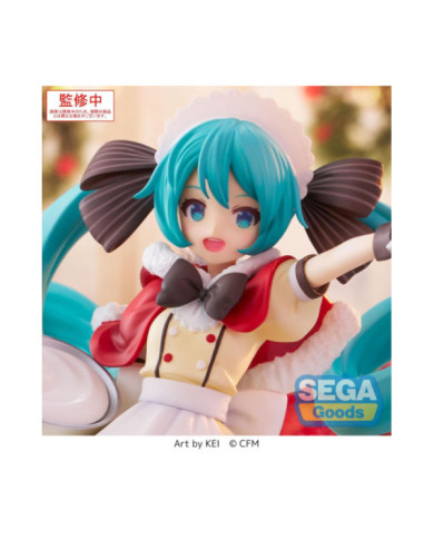 HATSUNE MIKU - Hatsune Miku "Christmas 2025" - Figurine Luminasta 20cm